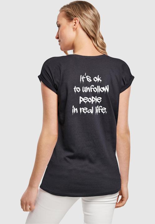 Image du produit Merchcode Ladies Unfollow Extended Shoulder Tee - 111691 (L)