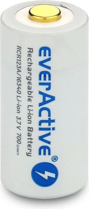 Immagine prodotto Everactive 16340 / RCR123A 3,7V 700 mAh - Batteria ricaricabile (1 pz., RCR123A, 650 mAh)