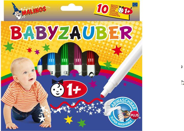 Produktbild Malinos Filzstifte Babyzauber (Mehrfarbig, 10 x)