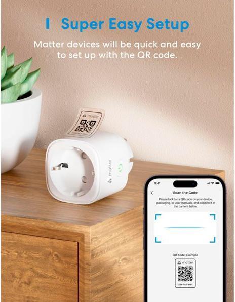 Produktbild Meross Smart plug MSS315MA-EU