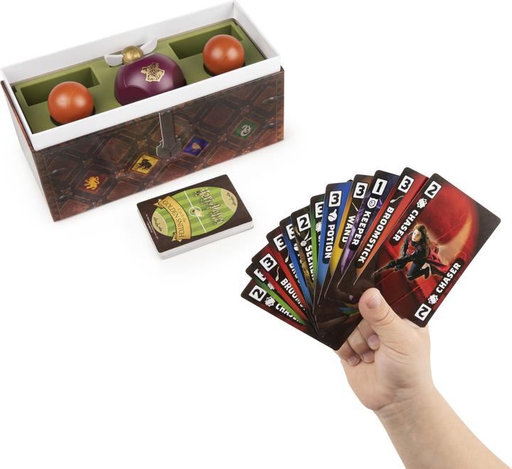 Produktbild Spin Master Harry Potter – Fang den Goldenen Schnatz, ein Quidditch-Brettspiel für Hexen, Zauberer und Muggel