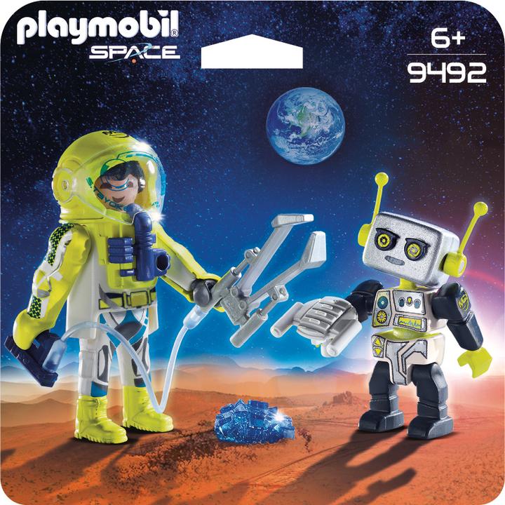 Produktbild Playmobil Astronaut und Roboter (9492)