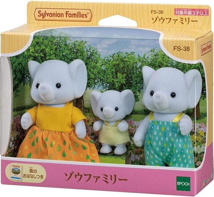 Produktbild Sylvanian Families Elefanten Familie