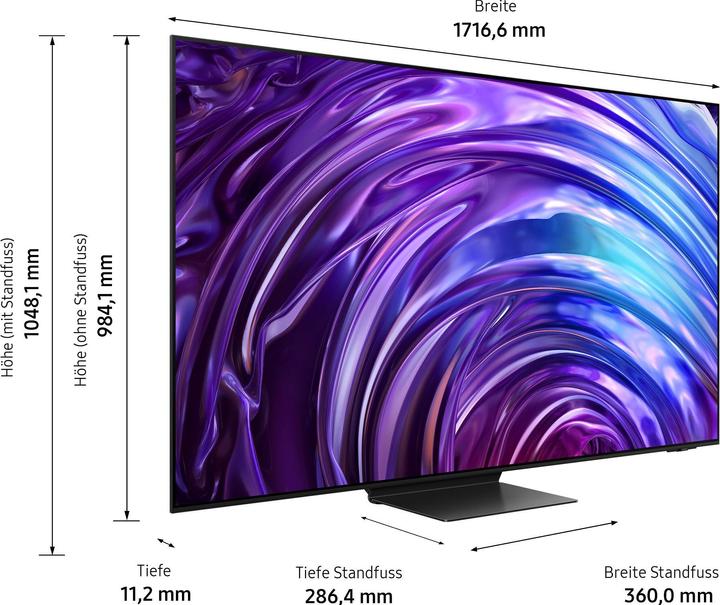 Immagine prodotto Samsung QE77S95D (77", S95D, OLED, 4K, 2024)