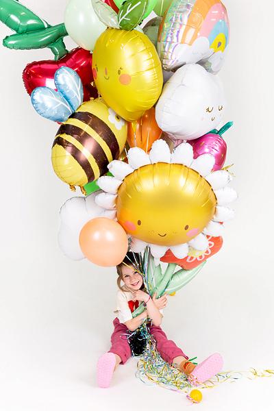 Image du produit Partydeco Foil balloon Sun, 90 cm, mix (1 pkt / 1 pc.) (1 x)