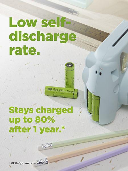 Actual product image GP Batteries ReCyko (4 pcs., AA, 2000 mAh)