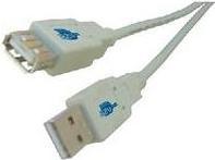 Produktbild MicroConnect USB-Verlängerungskabel (0.10 m, USB 2.0)
