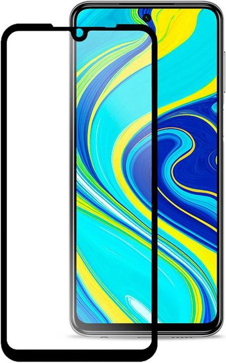 Produktbild iLike Xiaomi Redmi Note 9 Pro / Redmi Note 9S Black Frame Full Glue (1 Stück, Xiaomi Redmi Note 9S)