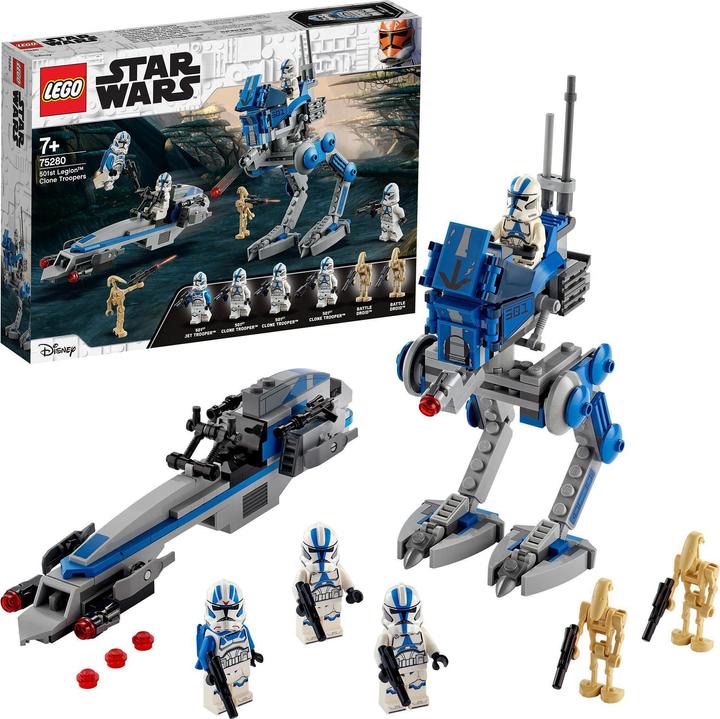 Immagine prodotto LEGO Clone Troopers della 501esima Legione (75280, LEGO Star Wars)