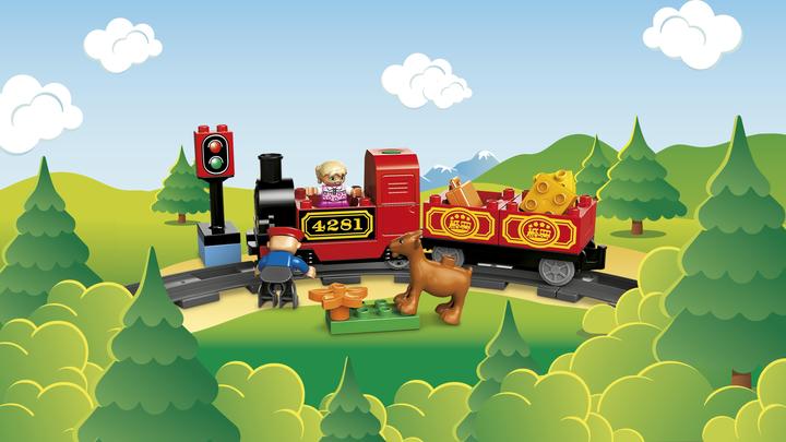 Produktbild LEGO Eisenbahn Starterset (10507)
