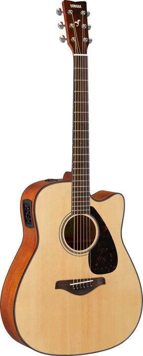 Produktbild Yamaha FGX800C (Halbakustik Gitarre, Nato, Urea, Die-cast chrome, Okoume, Rosewood + Walnut, Fichte)