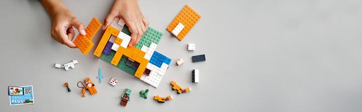 Actual product image LEGO The Fox Lodge (21178, LEGO Minecraft)
