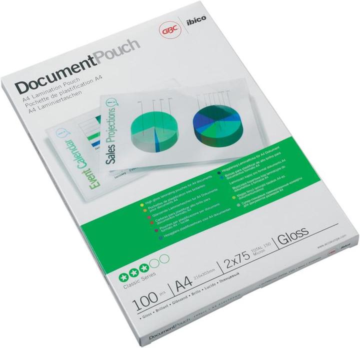 Actual product image GBC Premium quality laminating films (A4, 100 Piece, 250 µm)