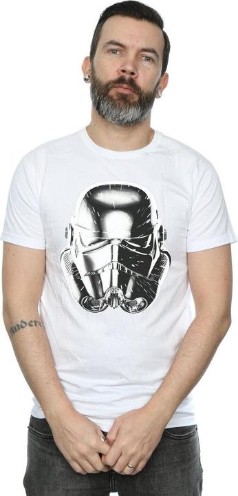 Immagine prodotto Star Wars Stormtrooper Warp Speed Helmet Maglietta Uomo (M)