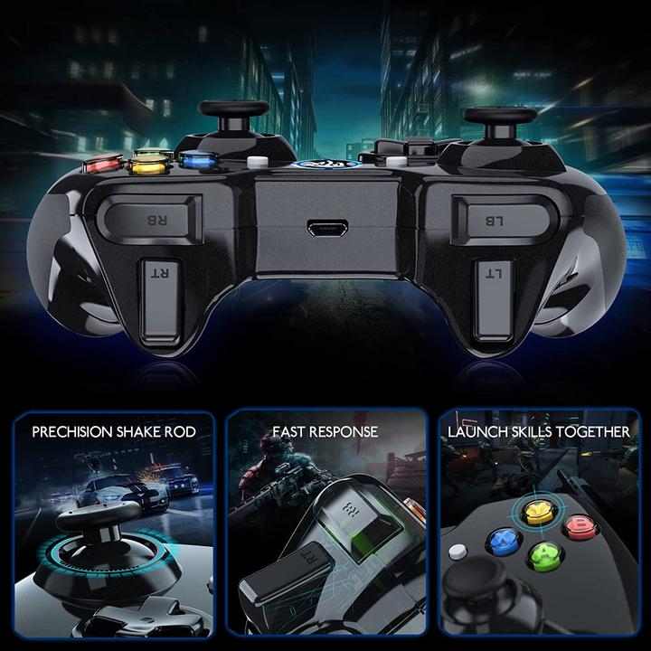 Immagine prodotto EasySMX Kc-8236-bla (Android, PS3, Switch, Steam Machine, PC)