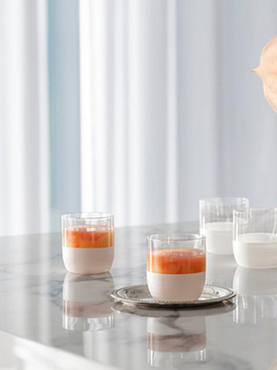 Produktbild Villeroy & Boch Whisky Tumbler, Set 4 tlg Manufacture Rock blanc (2.50 dl, 4 x, Whiskygläser)