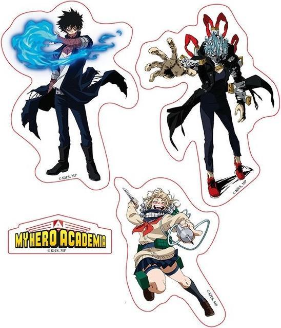 Produktbild ABYstyle MY HERO ACADEMIA - Stickers - 16x11cm 2 sheets - Heroes Villains X5