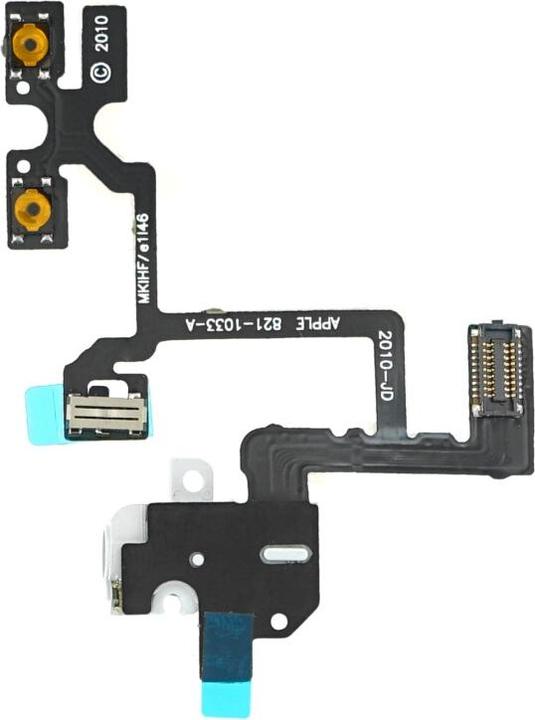 Produktbild OEM Audio Jack Flex cable for iPhone 4 white (iPhone 4)