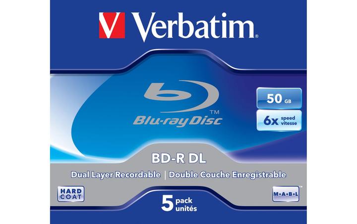 Actual product image Verbatim Jewel Pack (5 x)