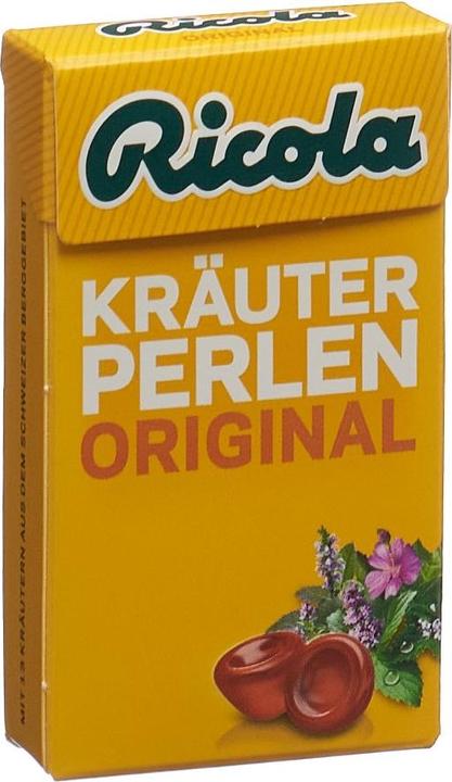 Produktbild Ricola Kräuter Perlen Original Bonbon ohne Zucker (1 Stk., 25 g)