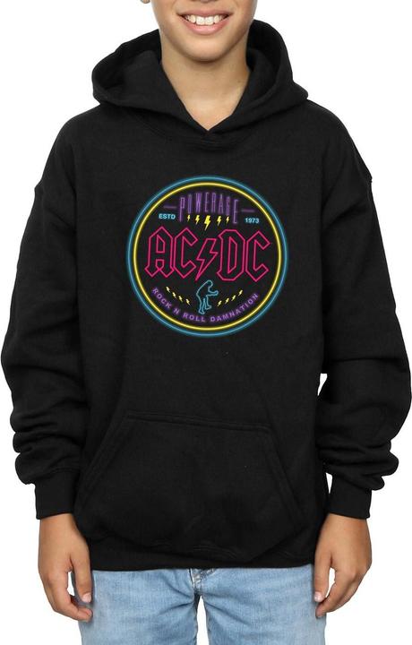 Produktbild AC/DC Circle Neon Kapuzenpullover Jungen (140, 146)