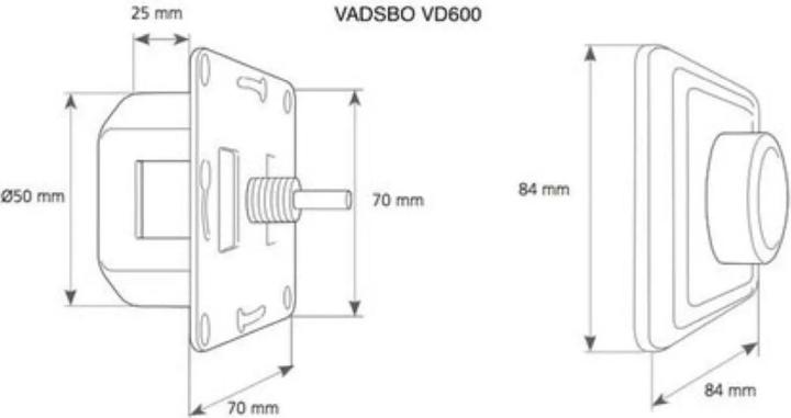 Produktbild Vadsbo Dimmer & Schalter