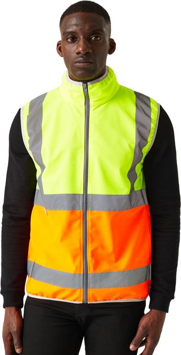 Produktbild Regatta Pro HiVis Weste Durchgehender Reissverschluss (S)
