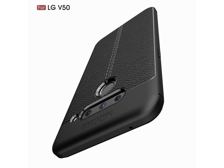Image du produit Screenguard LG V50 ThinQ 5G Housse cuir Design TPU Cover (LG V50 ThinQ)