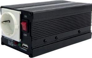 Produktbild RND DC/AC-Wechselrichter 20... 30V 300W Steckdose Typ F (CEE 7/3) mit Schutzkontakt