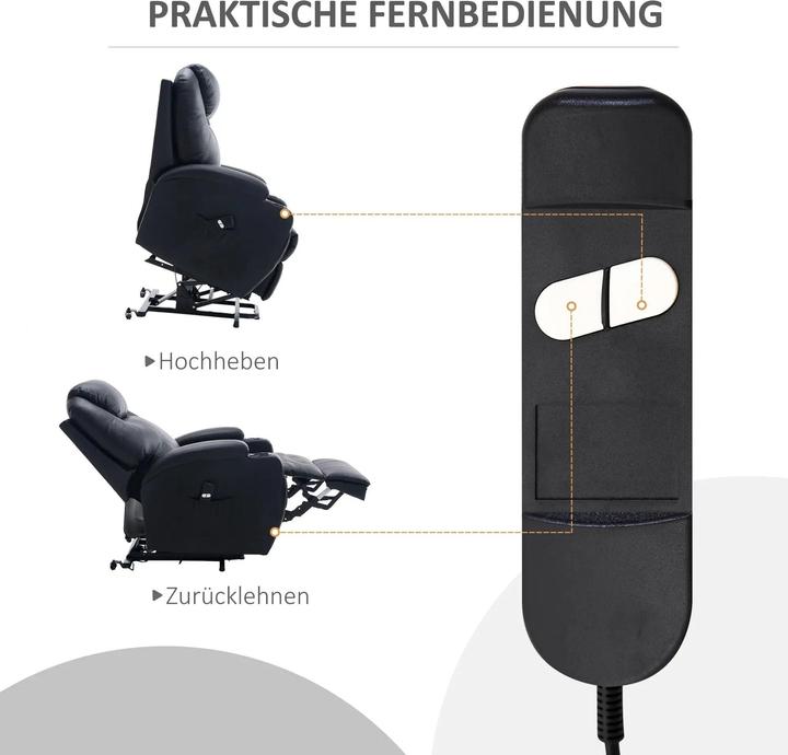Produktbild Homcom Massagesessel mit Liegefunktion