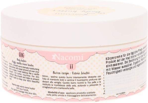 Image du produit Nacomi Beurre pour le corps Is Body Vanilla & Creme Brulee 100Ml (Beurre corporel, 100 ml)