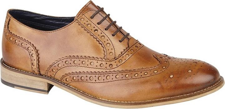 Produktbild Roamers LederSchnürschuhe mit LochPerforation (44)