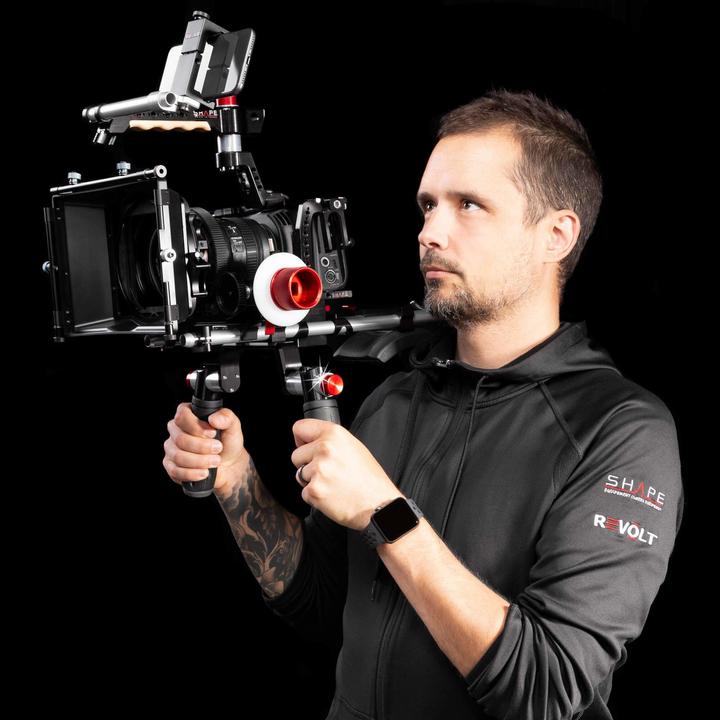 Actual product image Shape Blackmagic Pocket Cinema 4K / 6K Shoulder Mount, Matte Box, Follow Focus (Mat Box, Follow Focus)