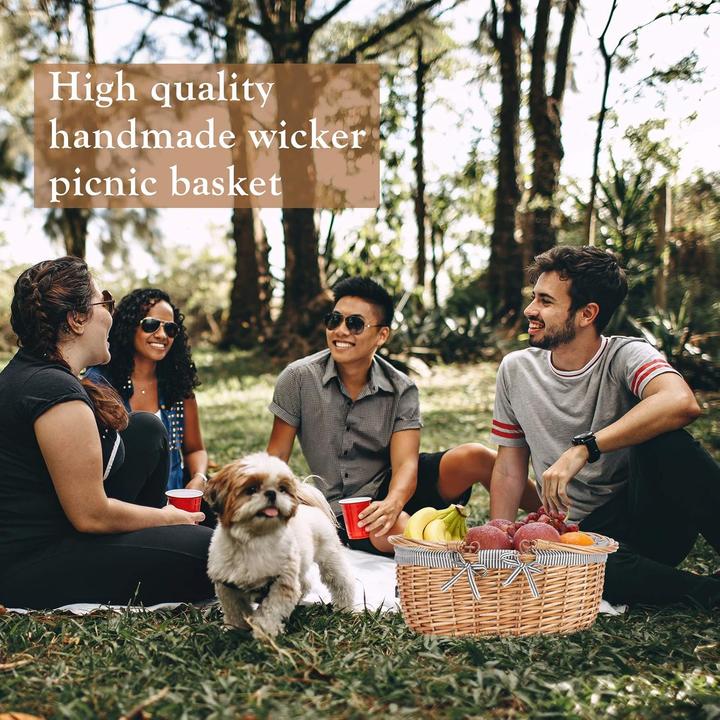 Produktbild G Good Gain Picknickkorb mit Doppelfaltgriffen