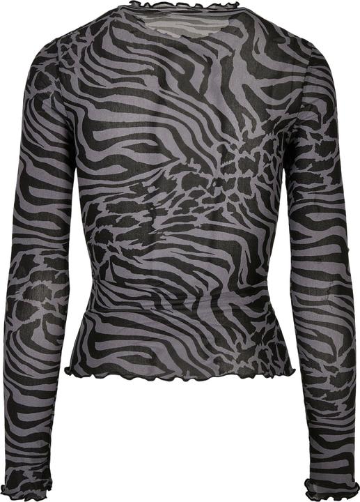 Immagine prodotto Urban Classics Donna AOP Mesh Turtleneck Longsleeve (4XL)