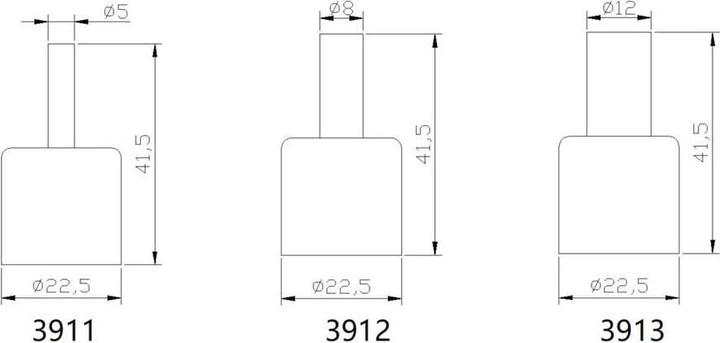Produktbild Toolcraft ZD-8908HT1 + ZD-8908HT2 + ZD-8908HT3 Heissluftdüse Rundform Spitzen-Grö (Heissluftdüse)