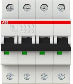 Produktbild ABB S204-B32 Sicherungsautomat 32A pro M compact 4-polig