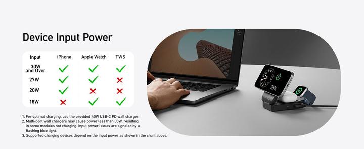 Actual product image Anker MagGo 1 czarna (15 W)