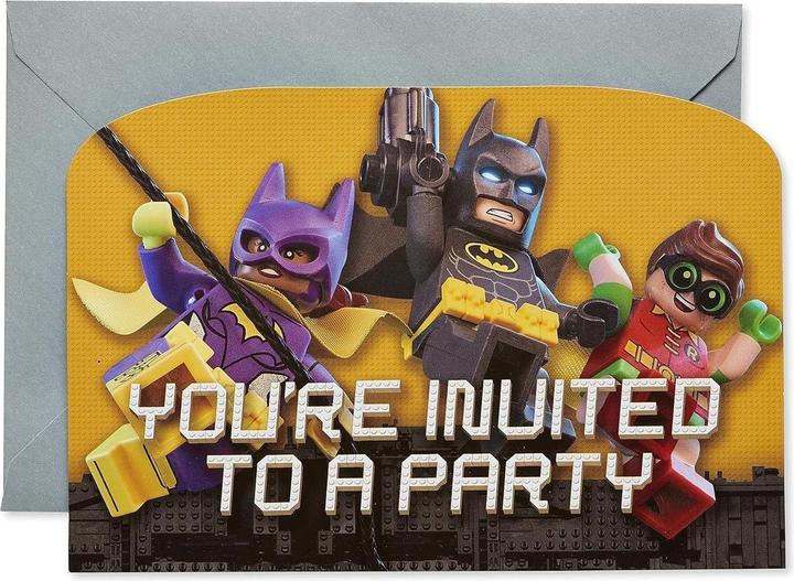 Immagine prodotto LEGO Inviti a personaggi (confezione da 8) (8 pz.)