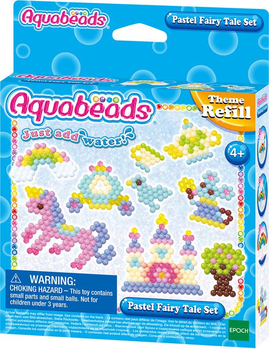 Actual product image Aquabeads Pastel fairy tale world set