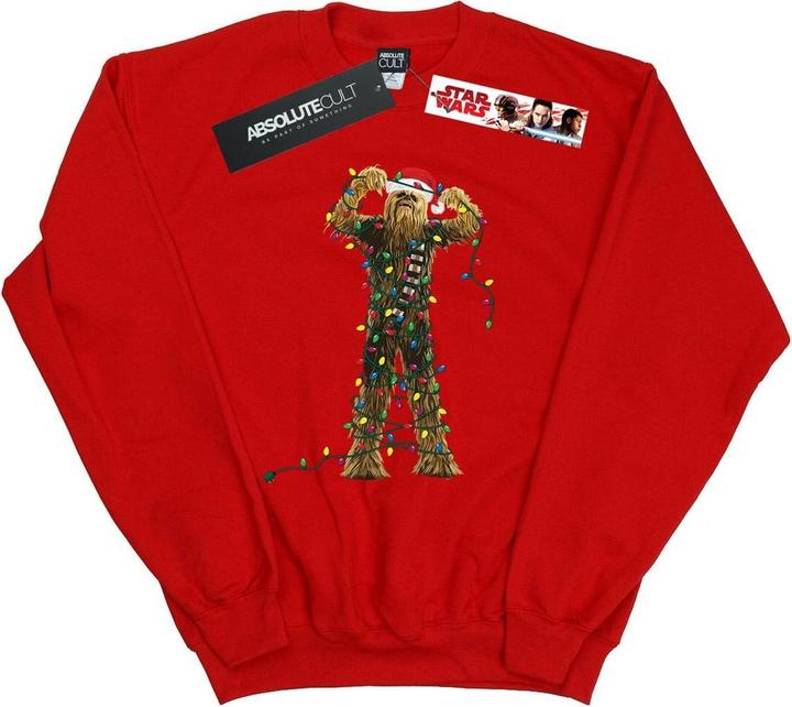Star Wars Chewbacca Christmas Lights Sweatshirt (M)
