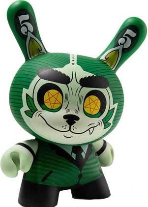 Produktbild Kidrobot Dunny 12.5 cm Cash Wolf von Josh Divine