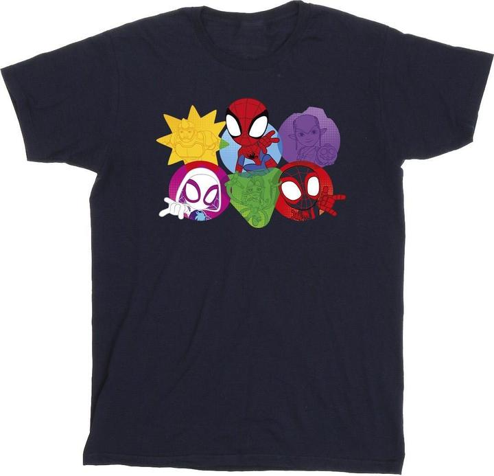 Produktbild Spidey And His Amazing Friends Faces TShirt Mädchen (104)