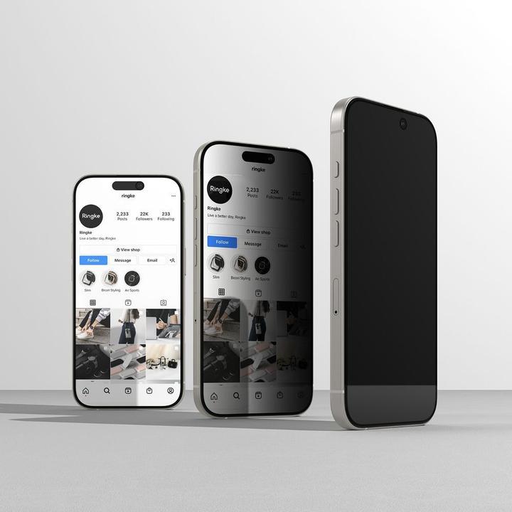 Image du produit Ringke Easy Slide 2-pack Privacy Glass for Samsung Galaxy S25 (2 pièce(s), Samsung Galaxy S25, Samsung Galaxy S24)