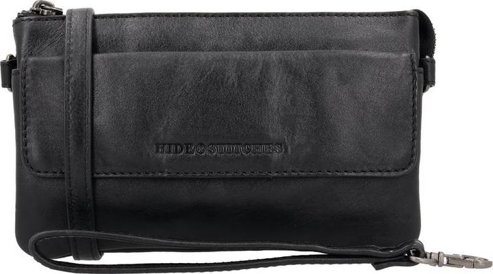 Immagine prodotto Hide & Stitches Porto Umhängetasche - Schwarz - 100% Leder