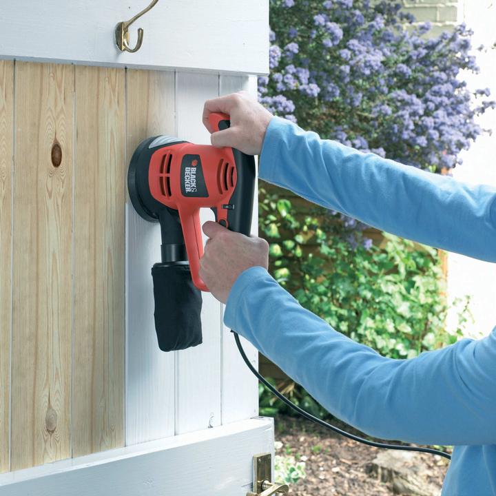 Actual product image Black & Decker Random orbital sander KA191EK (Eccentric grinder, 480 W)