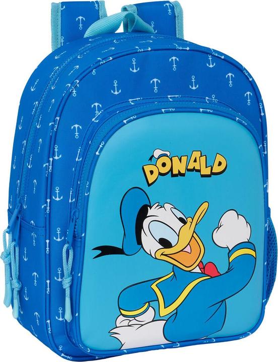 Donald Duck Schulrucksack Donald Blau 26 x 34 x 11 cm
