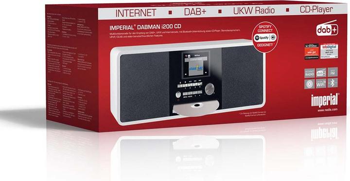 Produktbild Imperial Dabman i200 CD (Internetradio, DAB+, UKW, FM, WLAN)