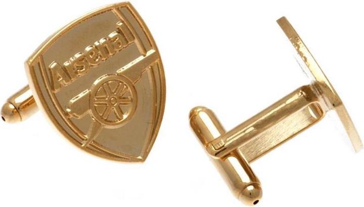Arsenal FC vergoldete Manschettenknöpfe (100% Metall)