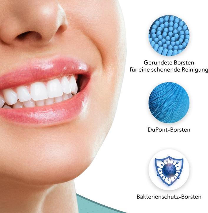 Image du produit Ora-Care Brosses de rechange Nettoyage en profondeur compatibles avec Oral-B Pack de 8 (8 x)